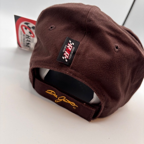 UPS Checkered Logo Dale Jarrett #88 NASCAR Brown/Gold Racing Collectible Hat - Picture 8 of 16